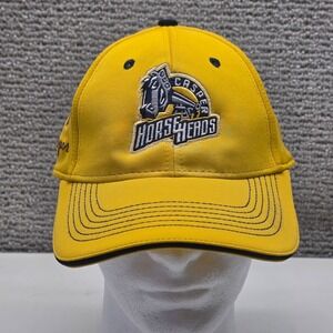 Casper Horseheads Hat Yellow UW at Casper Baseball Cap Mens OSFM Fitted